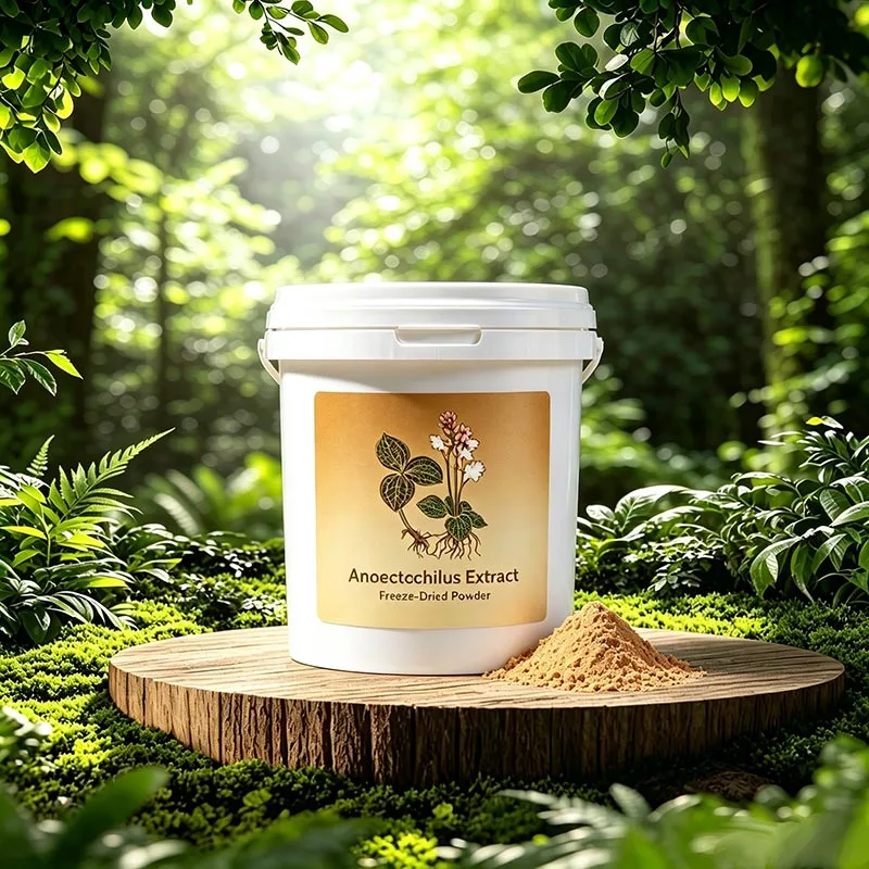 เนื้อหาที่กำหนดเองแบบออร์แกนิก Anoectochilus Polysaccharide Extract Powder